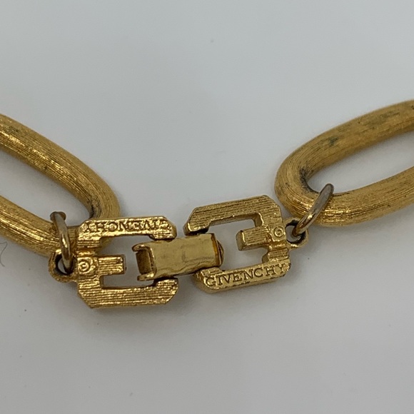 GIVENCHY 1976 modernist statement necklace - Picture 6 of 7